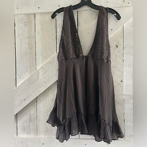 Free People top/tunic very mini dress